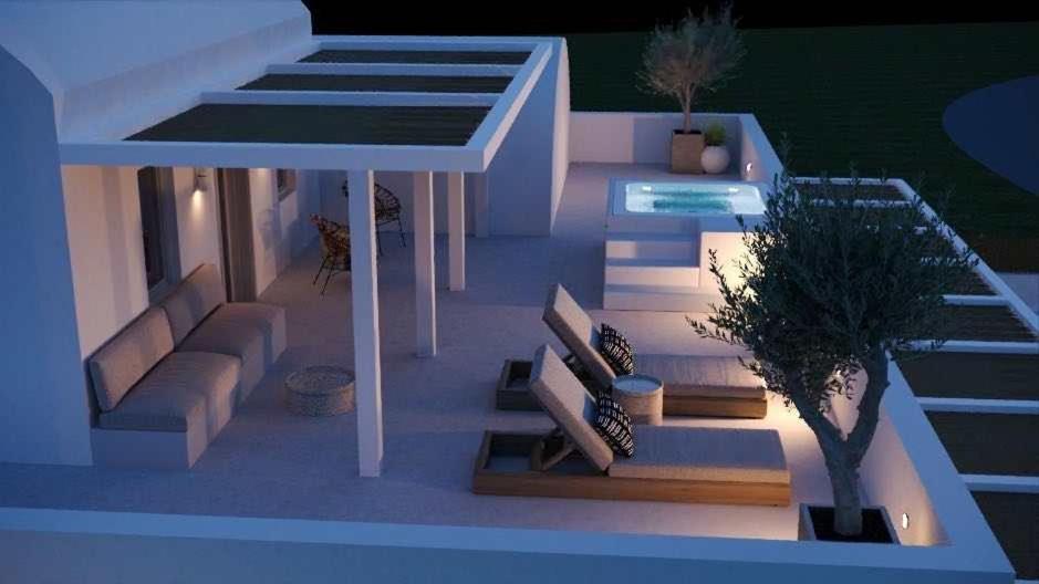 Lejardin Suites Santorini Pyrgos Kallistis Exterior foto